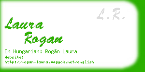 laura rogan business card